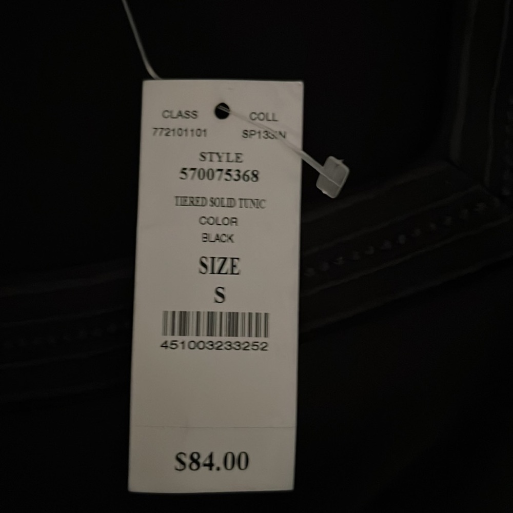 WHBM TIERED solid tunic - Picture 4 of 4